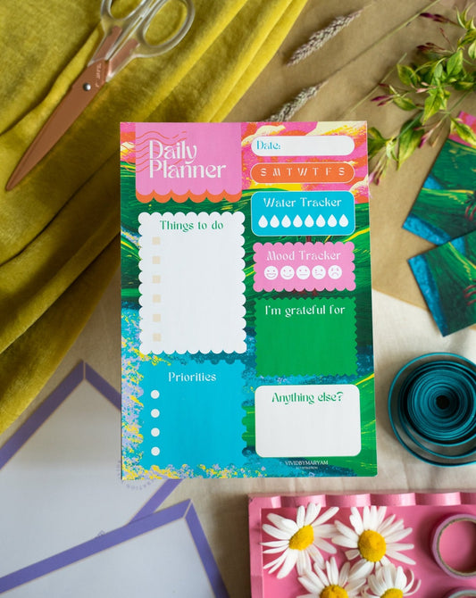 'Daily Planner' Notepad